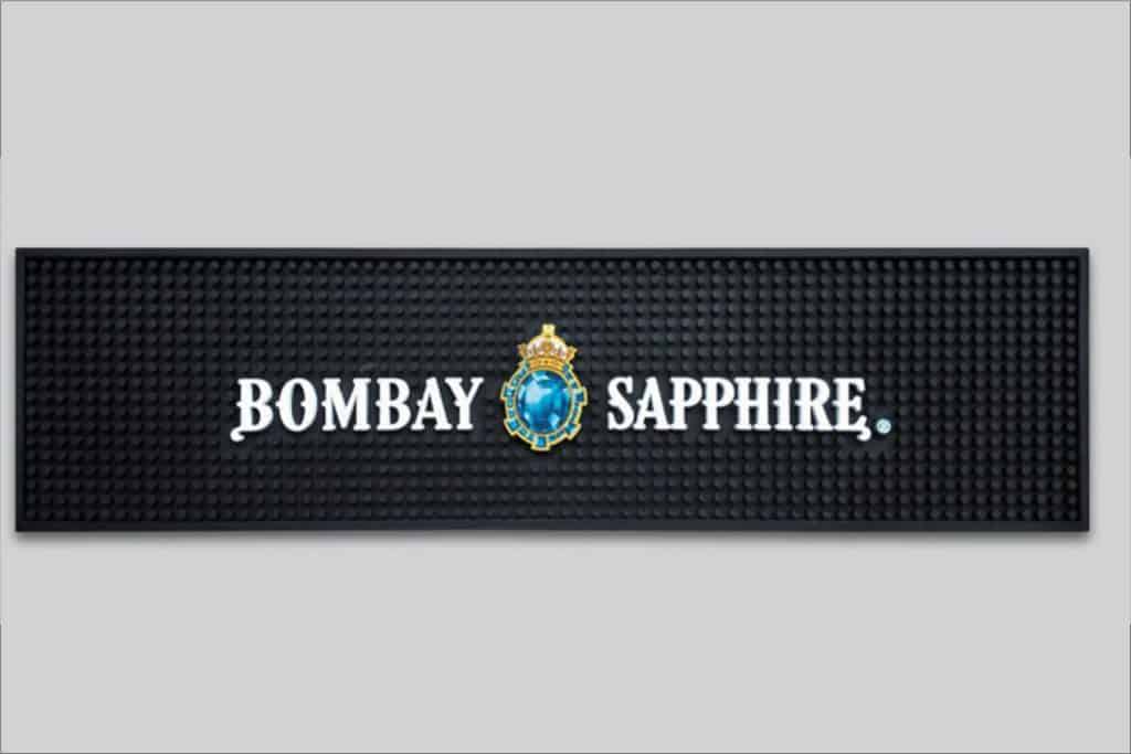 Rubber bar mat